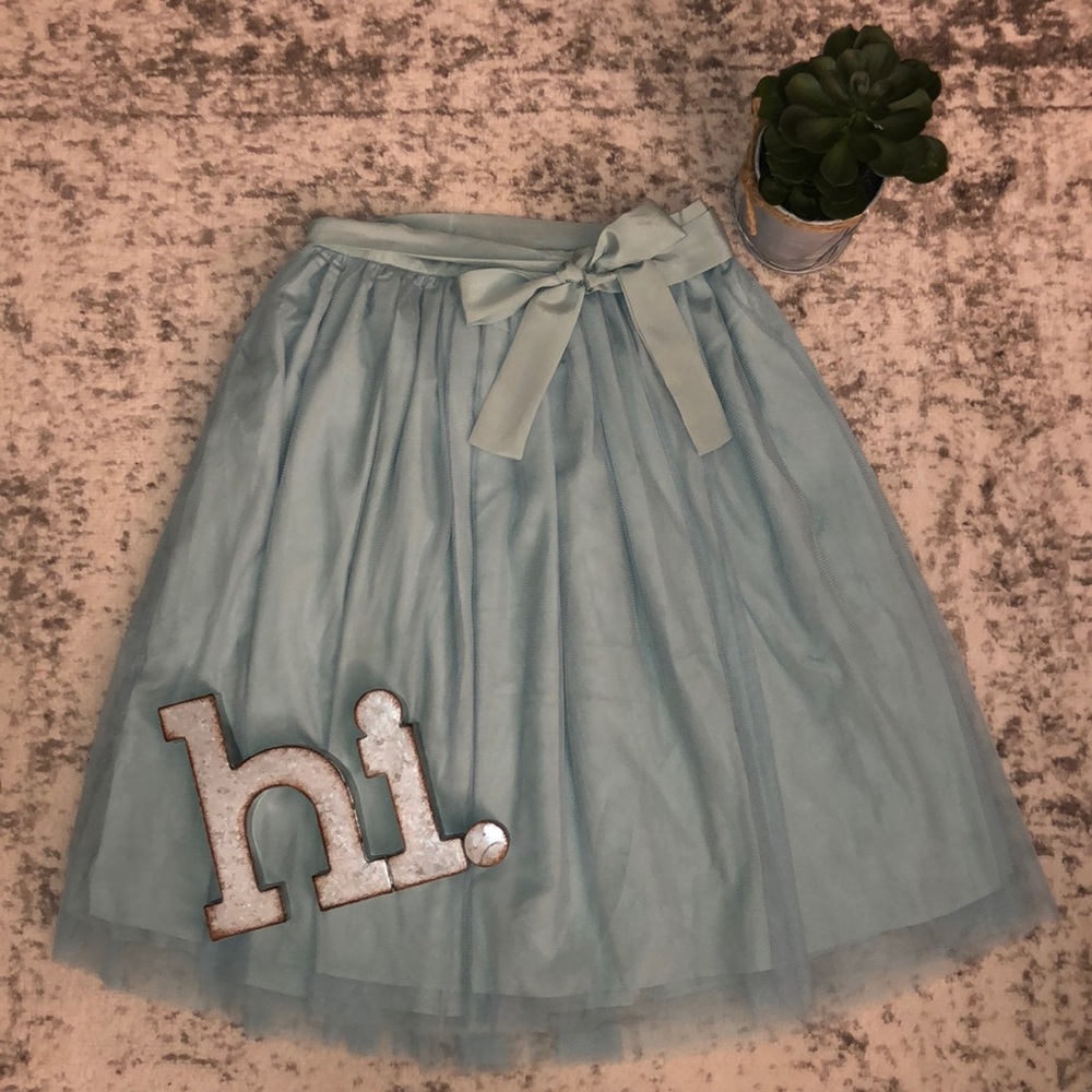 Adorable Blue Tulle Skirt 😍🥰 Size S